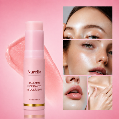 Dile adiós a las arrugas y luce una piel más hidratada con nuestro Bálsamo Multivolumen de Colágeno Rosa | SkinCare Coreano🇰🇷