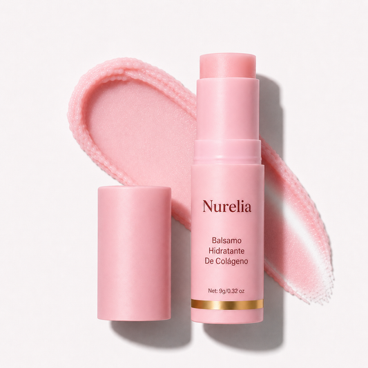 Dile adiós a las arrugas y luce una piel más hidratada con nuestro Bálsamo Multivolumen de Colágeno Rosa | SkinCare Coreano🇰🇷