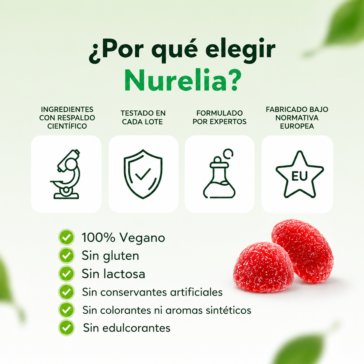 Dile Adiós a la Hinchazón y Recupera tu Digestión con "Gominolas de Vinagre de Manzana"
